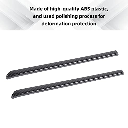 Image of for Toyota 4Runner Front Center Grille Insert Grill Cover Strips 2Pcs for 2020 2021 2022 Toyota 4Runner(Carbon Fiber)