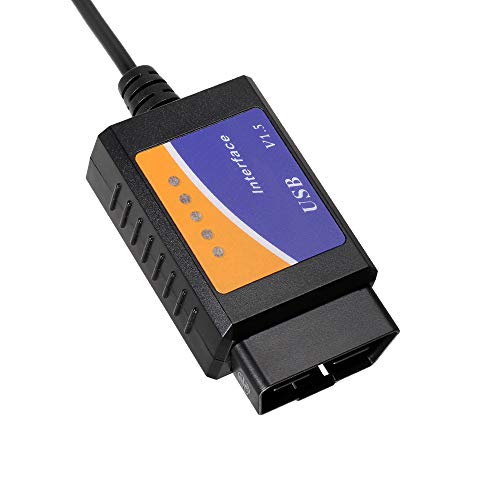 Honeytecs Detector preto da ferramenta do varredor do OBD OBDⅡ com conexão de USB da conexão de BT p