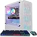 STGAubron Gaming PC Desktop, Radeon RX 580 8G GDDR5, Intel Core i5-9400F up to 4.1GHz, 16G DDR4, 1T SSD, 600M WiFi, BT 5.0, RGB Fan x 4, Windows 11 Home