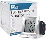 BIOS Diagnostics Moniteur de Tension Artérielle Premium, #1 Fabricant Canadien de Tension Artérielle*, 2 Utilisateurs 90 mémoires, Détecte les Battements Cardiaques Irréguliers, Alarme Médicaments, Indicateur d'Hypertension, Mémoire 2 Utilisateurs 99, Affichage LCD Jumbo