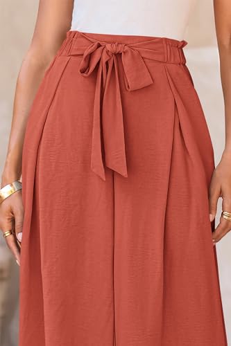 Image of PRETTYGARDEN Women's Palazzo Wide Leg Work Dress Pants