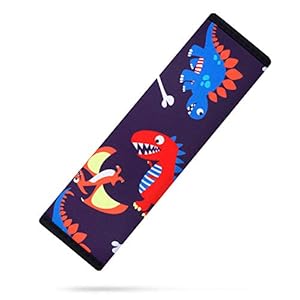 YR Seat Belt Cover for Kids, Soft Comfort Seat Belt Cushion for Children, Cute Cartoon Pattern Car Seat Belt Pads Cover…