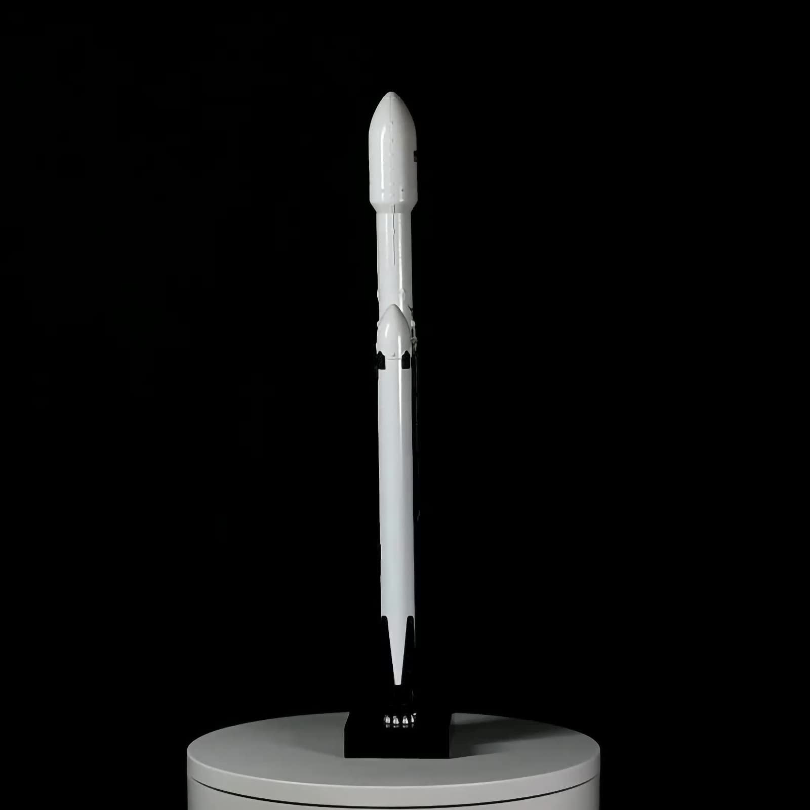 Modèle de Fusée Heavy Falcon 1:233, Modèle Aérospatial FH en Résine Simulée Et Décorations de Bureau, Un Excellent Cadeau Les Passionnés d'aérospatiale