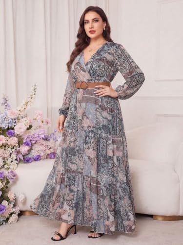 Image of TOLEEN Women's Plus Size Sequin Dress Luxurious Style Formal Cocktail Evening Party Maxi Dresses