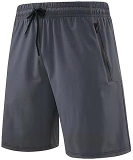 Men's Quick Dry 5 Inch Running Shorts Loose Fit Casual Athletic for Gym Beach Training