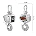 11000LB Digital Hanging Crane Scale with Remote & LED Display, Heavy Duty 3 Ton Industrial Electronic Scale with Cast Aluminum Case & Rechargeable Battery for Construction, Warehouse, Farm