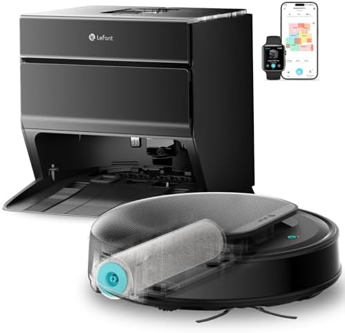 Lefant LiDAR Robot Vacuum and Mop, 18000Pa Suction, PSD 2.0 Obsta...
