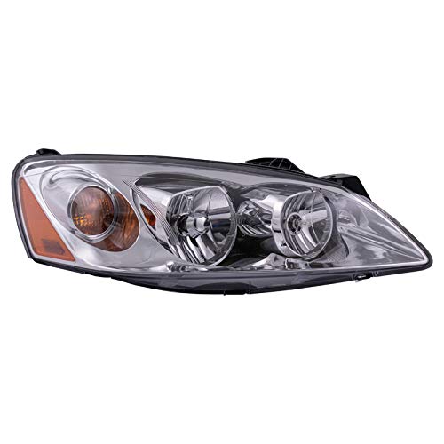 Image of TRQ Passenger Side Headlight Assembly Compatible with 2005-2010 Pontiac G6 GM2503255