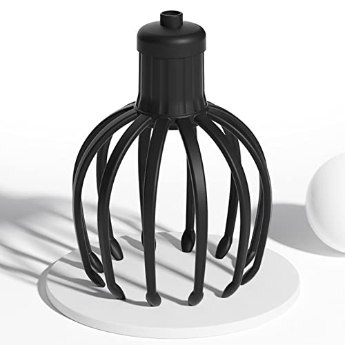 Elektrisk Head Massager Nackmassage Bläckfisk Hårbotten Stress Relax Spa Therapy Healing, Finger Gripper Klo Elektroniskt Huvud Spa Vibration Hårbotten Massage Tool