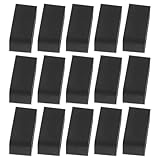 ELAYARD 15 Stück 15 Stück Silikon Uhrenarmbandschlaufen 21mm Flexible Halteschlaufen für Smartwatch Armbänder Wasserabweisend Kompatibel mit Vielen Uhrenmarken Ersatzringe für Sport und