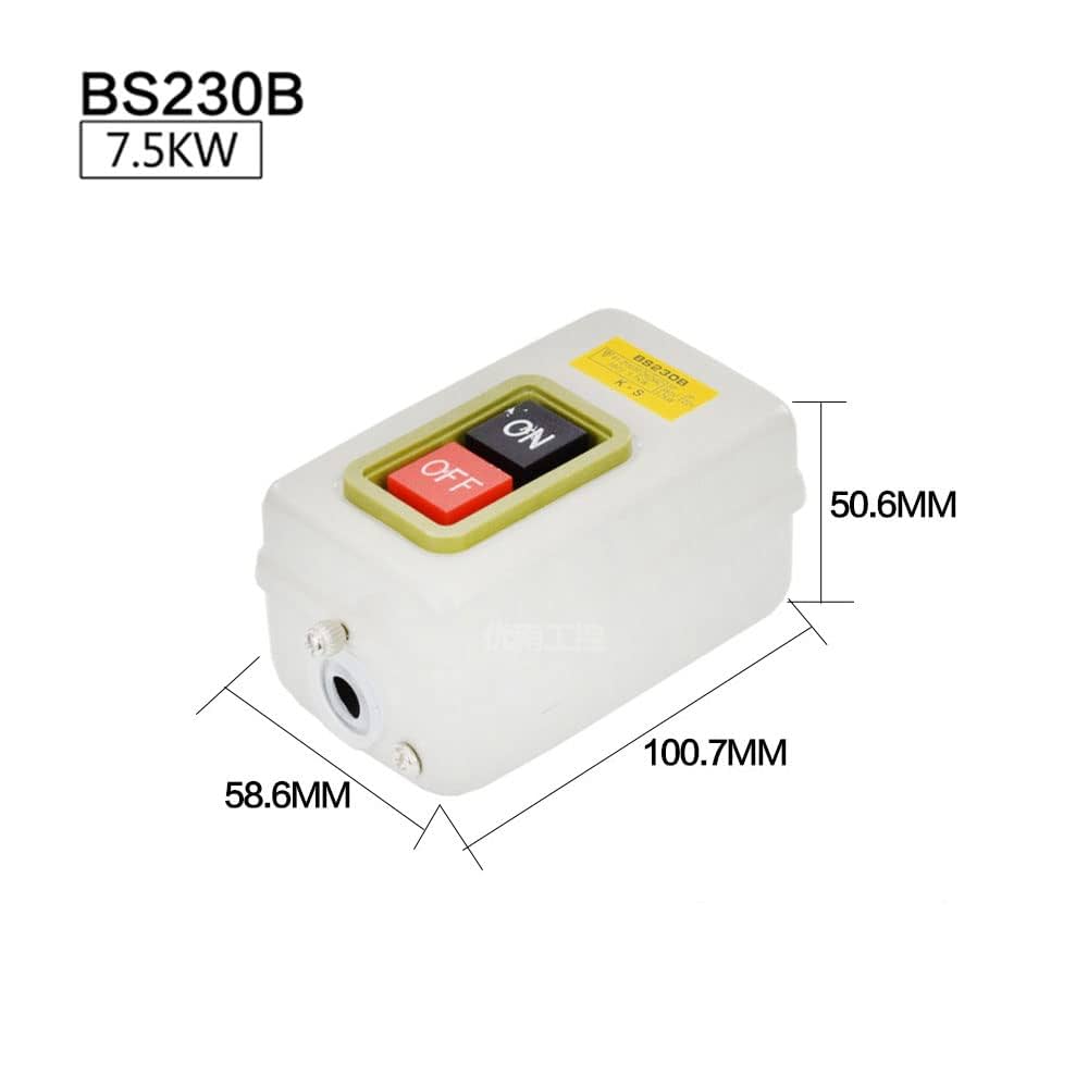 Amazon.co.jp: 動力用開閉器 1.5KW / 2.2KW / 3.7KW / 7.5KW