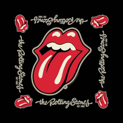 The Rolling Stones Est. 1962 Black Bandana