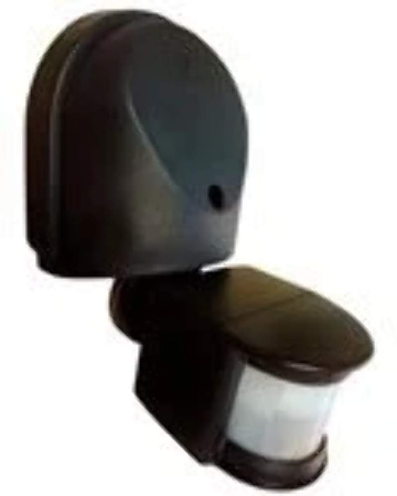 Eterna Pir180Bk Stand Alone External Pir 180 Degree Black from B&Q