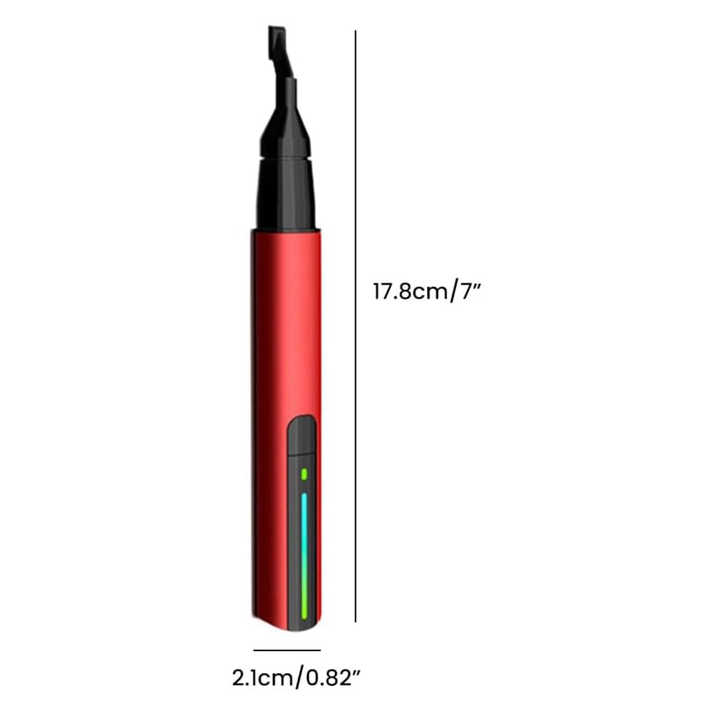momend Levigatrice, Mini Levigatrice, Penna Abrasiva Elettrica con Ricarica USB con Testa di Levigatura da 8 Pezzi e Carta Vetrata Autoadesiva Durevole Facile da Installare Facile da Usare