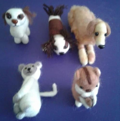 Walking Palm 1 Lb. Red Carded Core Wool Needle Wet Felting #TOP4