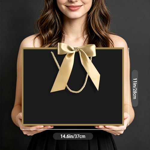 Image of JMANNI Gift Bags with Handles, 14.6 inch Large Gift Bags with Tissue Paper