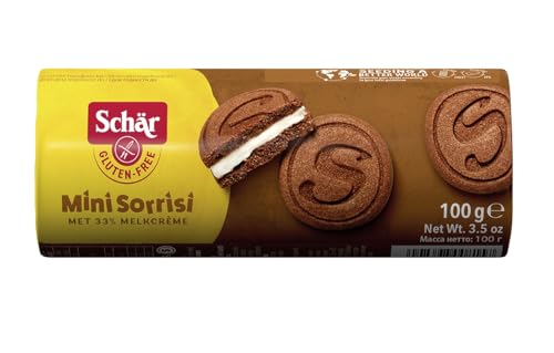 Schar Mini Sorrisi Glutensiz Kaymaklı Çikolatalı Bisküvi 100 gr