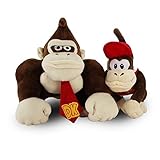 zcm Juguete de Peluche 2pcs 19cm 25cm Peluches Peluches Muñeca Donkey Kong Diddy Kong Monos Juguetes De Regalo para Niños