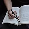 Sheaffer 300 Glossy Black Fountain Pen with Chrome-Plated Trim and Medium Nib