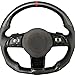 Compatible With VW Polo Golf R 6 7 8 MK6 MK7 GTi Passat B7 B8 Jetta Carbon Fiber Steering Wheel Car Accessories(Style E)