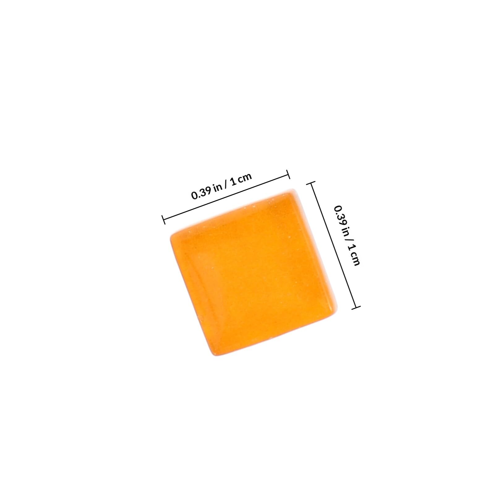 Alipis 2 Beutel Farbige Glasfliesen Mosaiksteine 1x1cm Selbstgemacht Bausatz für Heimdekoration Kinderbasteln mit Polierten Glatten Kanten