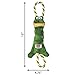 KONG Tugger Knots Frog Dog Toy, Small/Medium