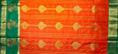 VFCollections kanchipuram silk saree in soft silk – image 4