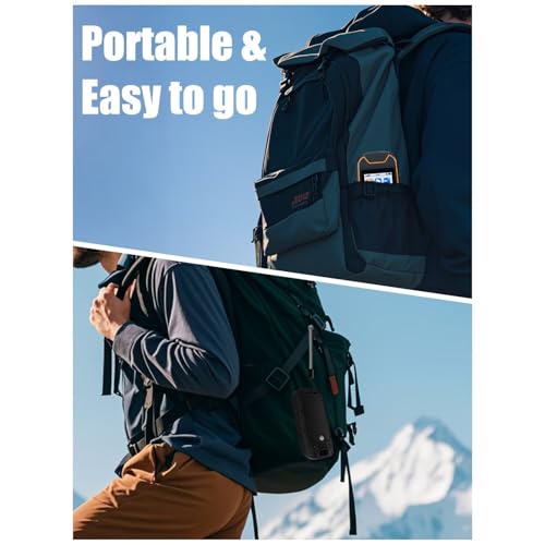 A8 GPS Handheld Navigator, Portable Handheld Hiking GPS for Outdoor, Multi-GNSS Support, Rugged Waterproof Button-Operated Handheld GPS with Preloaded USA Basemap - Image 7