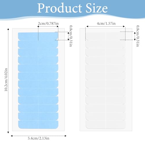 120 Stück Ersatztapes Klebestreifen,Ersatztapes für Tape Hair Extensions,Doppelseitiges Klebekraft Haar Klebeband,Klebeband für Haarverlängerungen,Perückenband,Klebekraft Haar Klebebande für Perücke