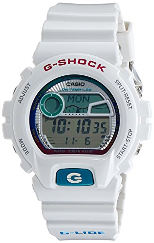 �J�V�I CASIO �f�V���b�N G-SHOCK �����Y�r���v G-LIDE �C�O���f�� GLX-6900-7DR �z���C�g [���v] �t�A���i