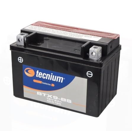 Batería De Motocicleta Sin Mantenimiento - Alta Capacidad Y Durabilidad Para Tu Moto - Ytx9-Bs / Btx9-Bs