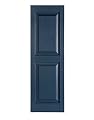 Perfect Shutters Premier Raised Panel Exterior Decorative Shutter, 15" x 71", Bedford Blue