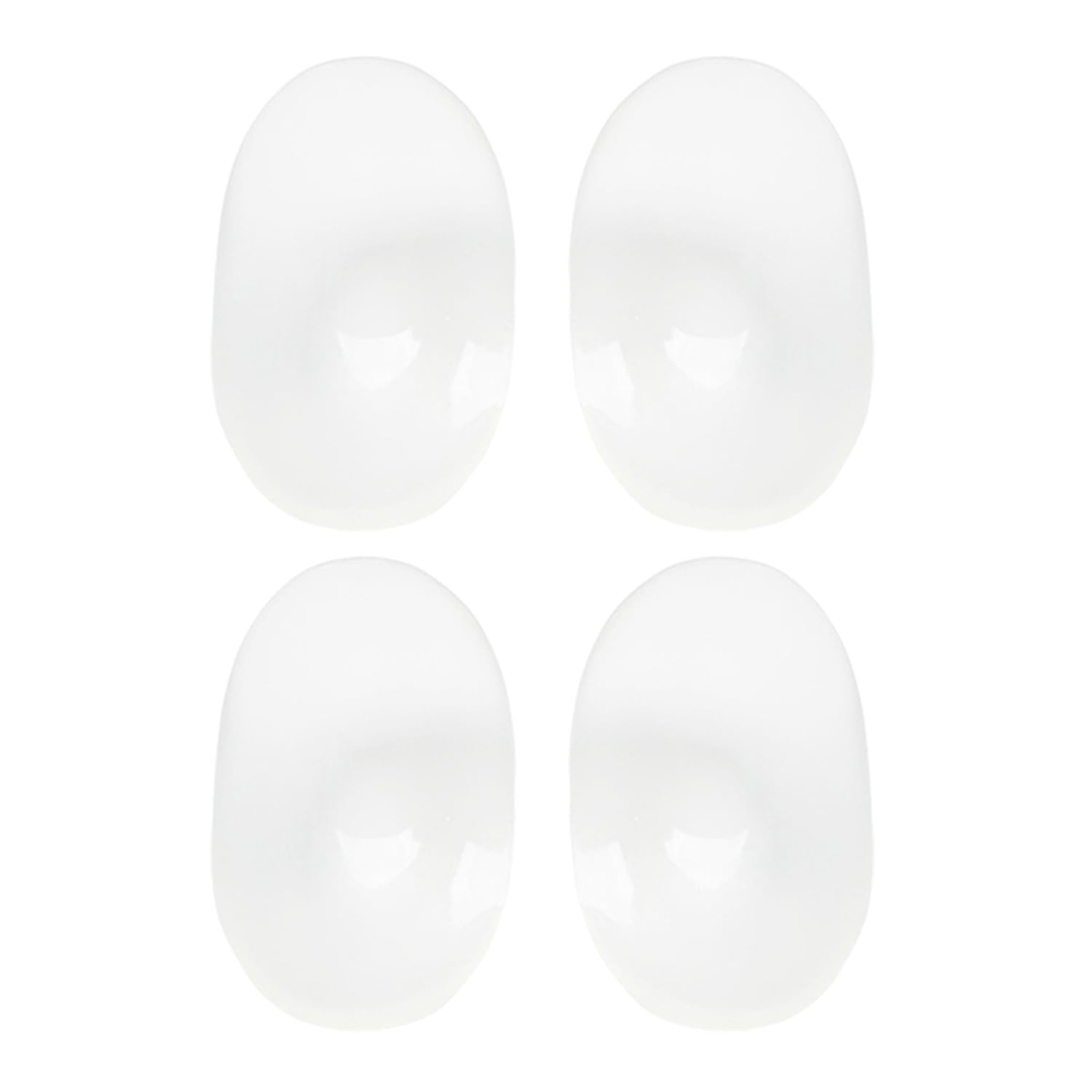 Ubsiuh Unisex Transparent 2 Pairs Of Silicone Shoulder Pads, Self-Adhesive Shoulder Pads, Invisible Non-Slip Shoulder Pads, Wear Matching Pieces.