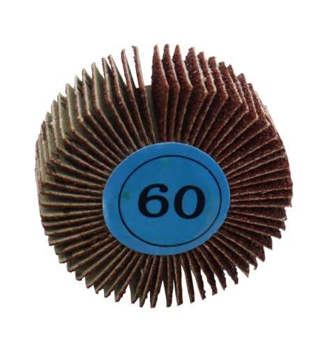 Hilka Tools 51905060 Körnung 60 Schleifräder, braun, 50 mm