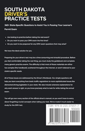 South Dakota Driver's Practice Tests
