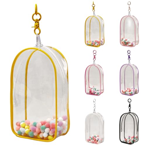 [JUJUGEN]�y�������O�b�Y�z�ʂ��|�[�` �����ʂ� �傫�߃T�C�Y �X�g���b�v�t�� �N���A �������p �ʂ�����ݎ��[�|�[�` 19cm �f�R���[�V�����\ �����E�B���h�E�t�� �����^�{�b�N�X�d�l ���킢���l�`�ی� �P�[�X �������� �M�t�g�ɂ��œK(�z���C�g