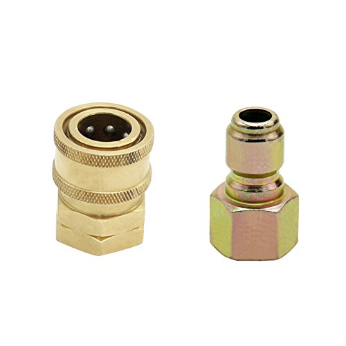 Twinkle Star 3/8 Inch Quick Connect Fitting Pressure Washer Adapter Set, Twis293 #TOP1