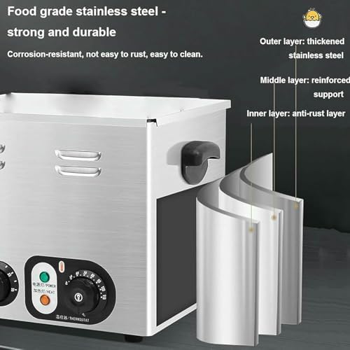 Automatic Commercial Egg Kettle, Large Capacity Booth for 60 Eggs with Temperature Control