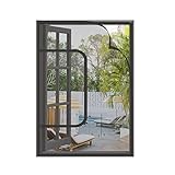 Tamaño adecuado: ventana mosquitera se adapta a un tamaño máximo de 160 x 160 cm. Mide tus ventanas antes de realizar el pedido para asegurarte de que nuestra mosquitera se ajuste. Se puede cortar fácilmente al tamaño deseado para un mejor ajuste o se puede quitar para limpiar y luego enrollar para un fácil almacenamiento.