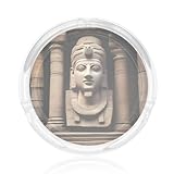 Forme cylindrique droite pour une conservation optimale des cendres : conçu comme un cylindre droit, ce cendrier imprimé reliques anciennes contient efficacement les cendres sans dispersion, gardant votre espace propre et bien rangé.