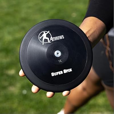 Super, High, Medium & Low Spin Competition Discus for Track & Field, High School, College, Men & Women IAAF World Athletics Certified with Free Carry Bag