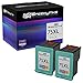 Speedy Inks Remanufactured Ink Cartridge Replacement for HP 75XL High-Yield (Tri-Color, 2-Pack)
