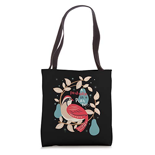 Partridge In A Pear Tree 12 Days Christmas Song My True Love Tote Bag
