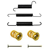 Red Hawk BRK-104 Spring Kit Compatible with/Replacement for Club Car 1011466, 101816301, E-Z-GO 27944G01, Yamaha JG5-F819G-00 Golf Carts