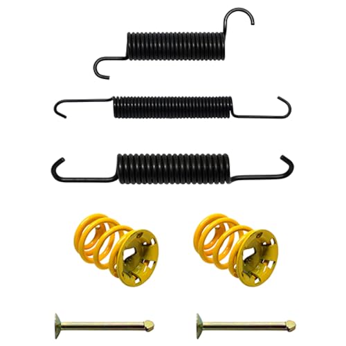 Red Hawk BRK-104 Spring Kit Compatible with/Replacement for Club Car 1011466, 101816301, E-Z-GO 27944G01, Yamaha JG5-F819G-00 Golf Carts