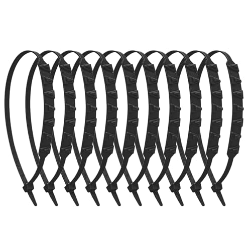 20 Pieces Snow Chains For Motorcycle, 50cm Nylon Anti-skid Snow Tire Chain, Adjustable Winter Tire Straps, Reusable, For Motorbike Winter Driving And Muddy Road