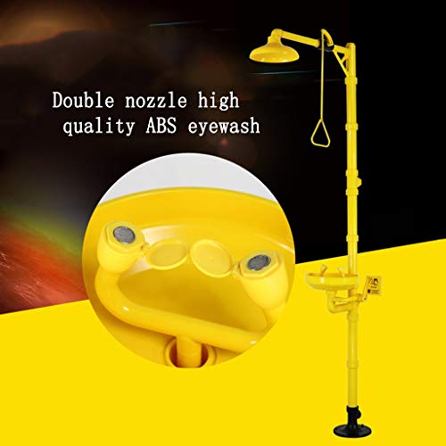 Bbgs Combination Emergency Eyewash Shower Station, Eye Wash Shower System With Eye Wash Sign, For Lab Warehouse Cleaning (Color : Style 2) #TOP1