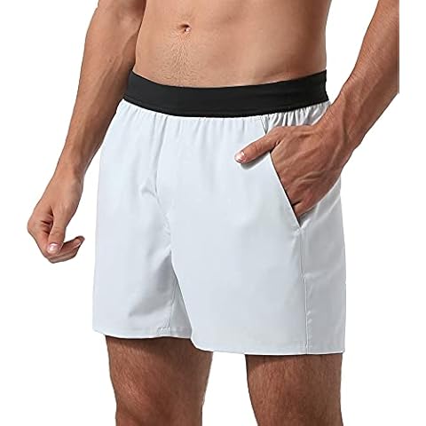 REYSHIONWA Running Shorts for Men Athletic Shorts with Lined Quick Dry Workout Shorts with Pockets Cover