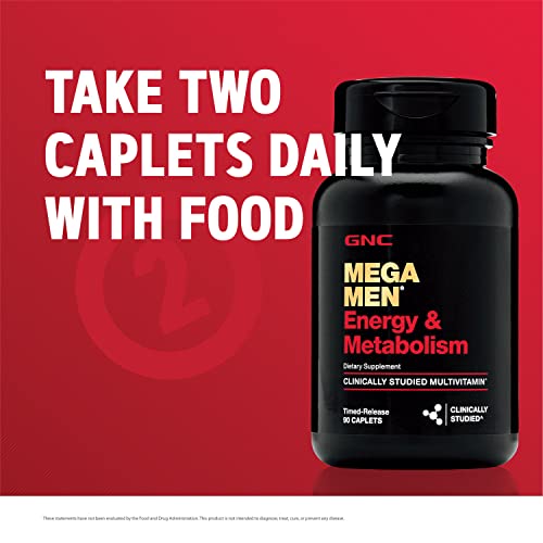 Gnc Mega Men Energy & Metabolism Multivitamin | Antioxidants And Increased Calorie Burning thumb #8