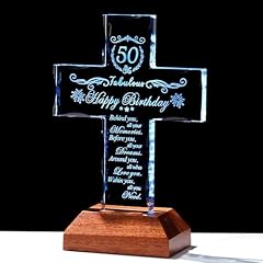 50th Birthday Gifts with Light Base